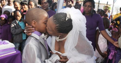 62-Year-Old Woman Marries 9-Year-Old Boy a Second Time