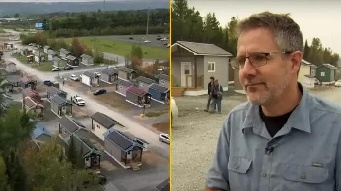 Millionaire builds 99 homes to reduce homelessness in his town