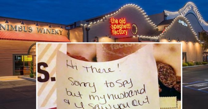 Dad Took Daughter Out For Dinner, Strangers’ Note Stops Everything