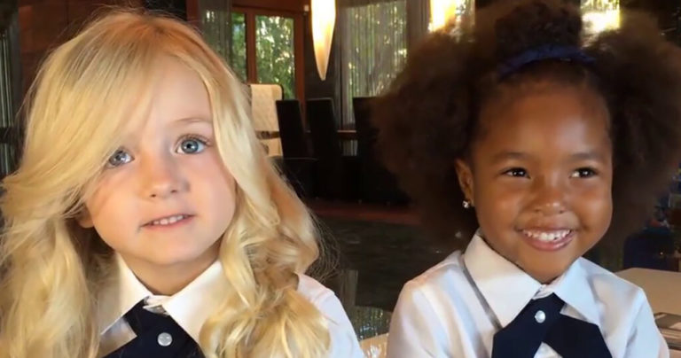 These two insist they are twins and have the perfect response for anyone who disagrees