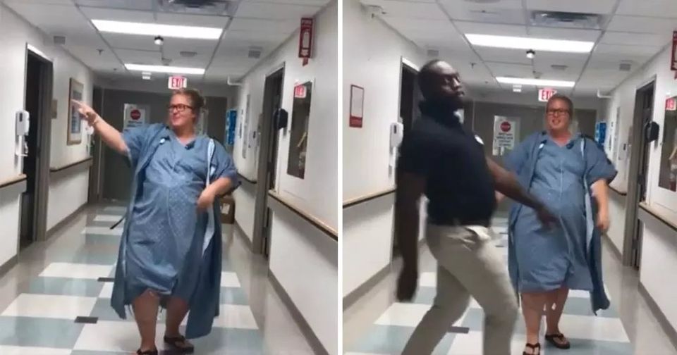 The video of heavy pregnant woman goes to the delivery room dancing is the most adorable thing you’ll see today…