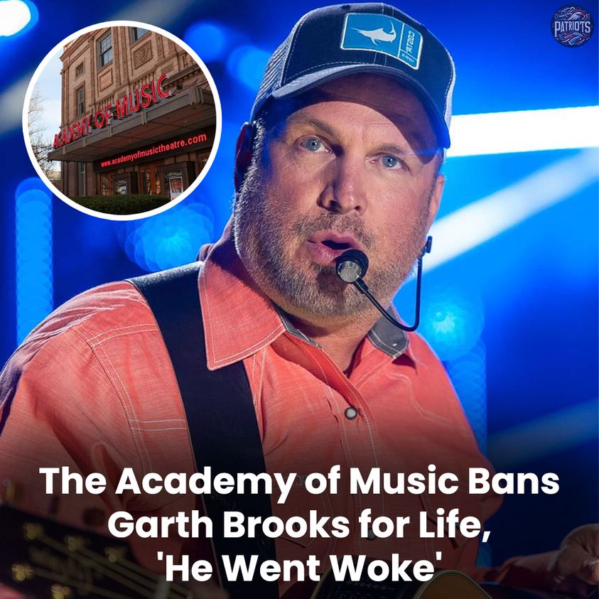 Breaking: The Academy of Music Bans Garth Brooks for Life, ‘He Went Woke’