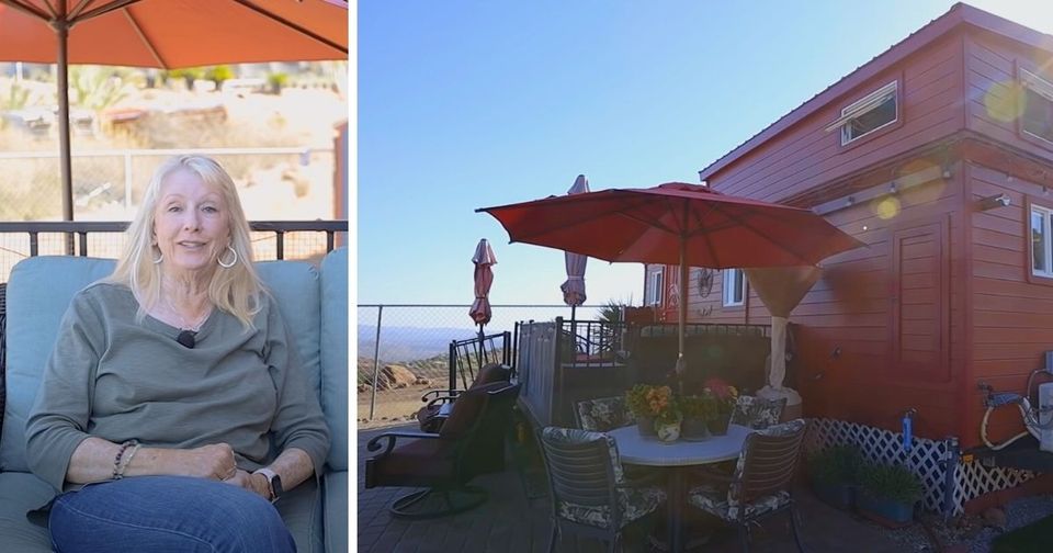 Woman in her 60s shows how she gets by living in a tiny home without a mortgage