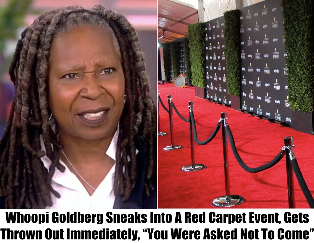 Whoopi Goldberg Kicked Out of Red Carpet Event: “You Were Asked Not To Come”