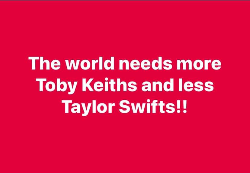 Taylor Swift Ripped For Response To Toby Keith’s Passing