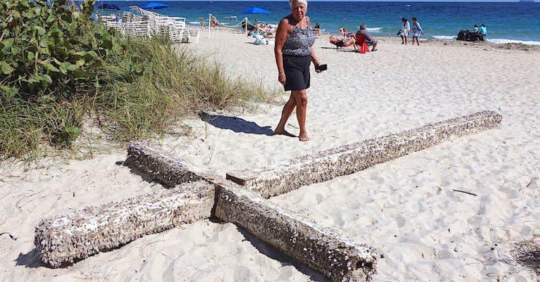 Giant Cross Washes Up On Florida Beach In What Many Are Calling A ‘Holy Sign’ (VIDEO)