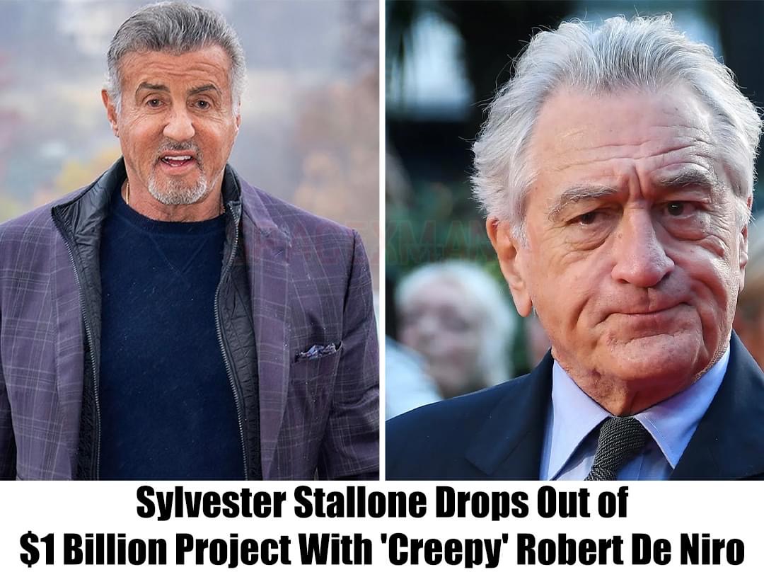 “He’s Too Much Woke”: Sylvester Stallone Drops Out of $1 Billion Project With ‘Creepy’ Robert De Niro