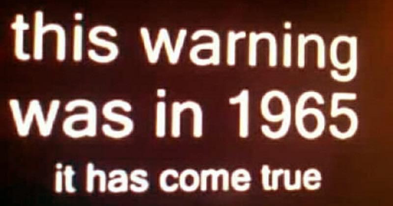 In 1965, Paul Harvey’s Warning Was Broadcast — It’s Sadly Come True