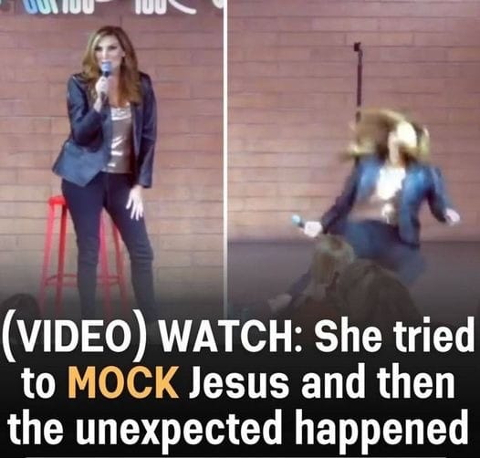 She tried to make fun of Jesus, but what happened next will shock you.