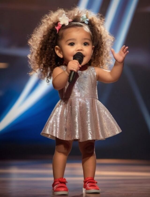 In 1 day, 120,000,000 million people watched. This is an angelic voice! When this three-year-old girl started singing a 45-year-old song, the crowd’s jaws dropped.