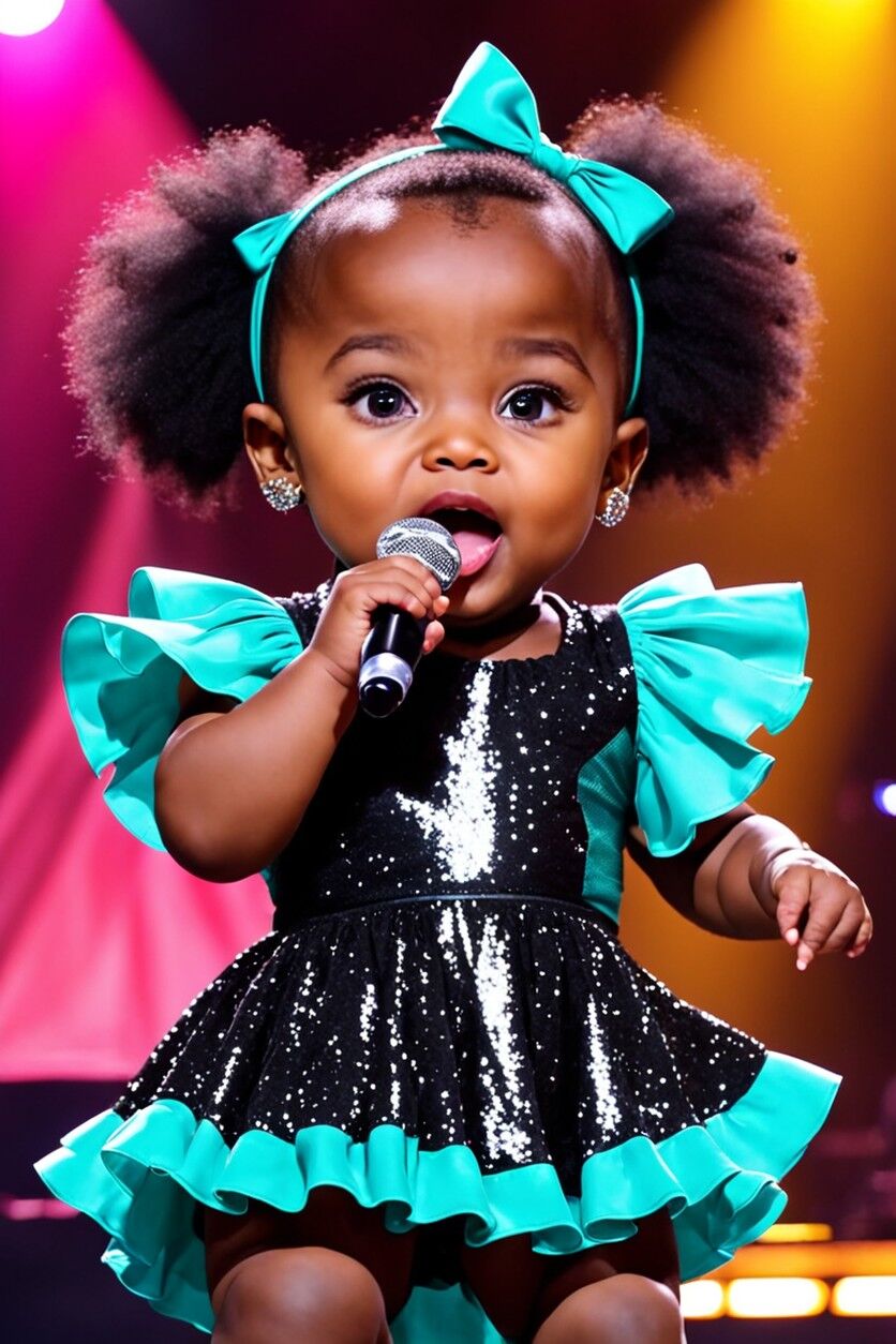 OMG Тhis is a fantastic voice! When this 2-year-old girl started signing a 30-year-old song, the entire crowd gasped